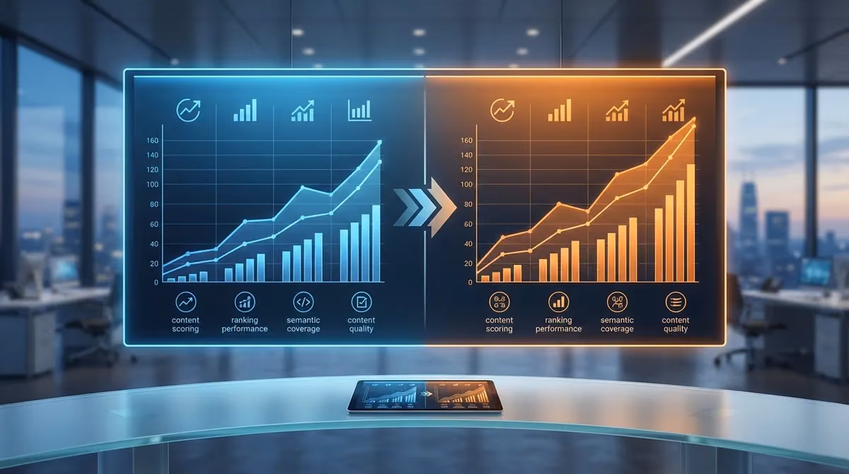 AI content optimization workflow from keyword research to publication and monitoring