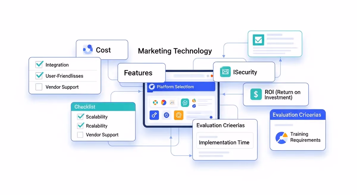 AI marketing agency selection criteria and evaluation process for businesses