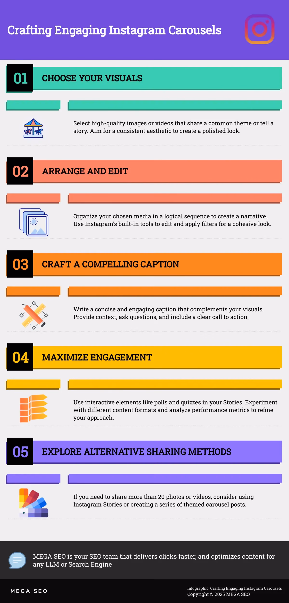 Crafting Engaging Instagram Carousels A step-by-step guide to creating compelling Instagram carousels.