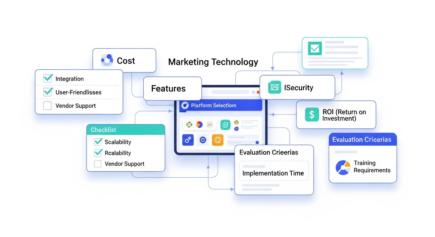 AI marketing agency selection criteria and evaluation process for businesses